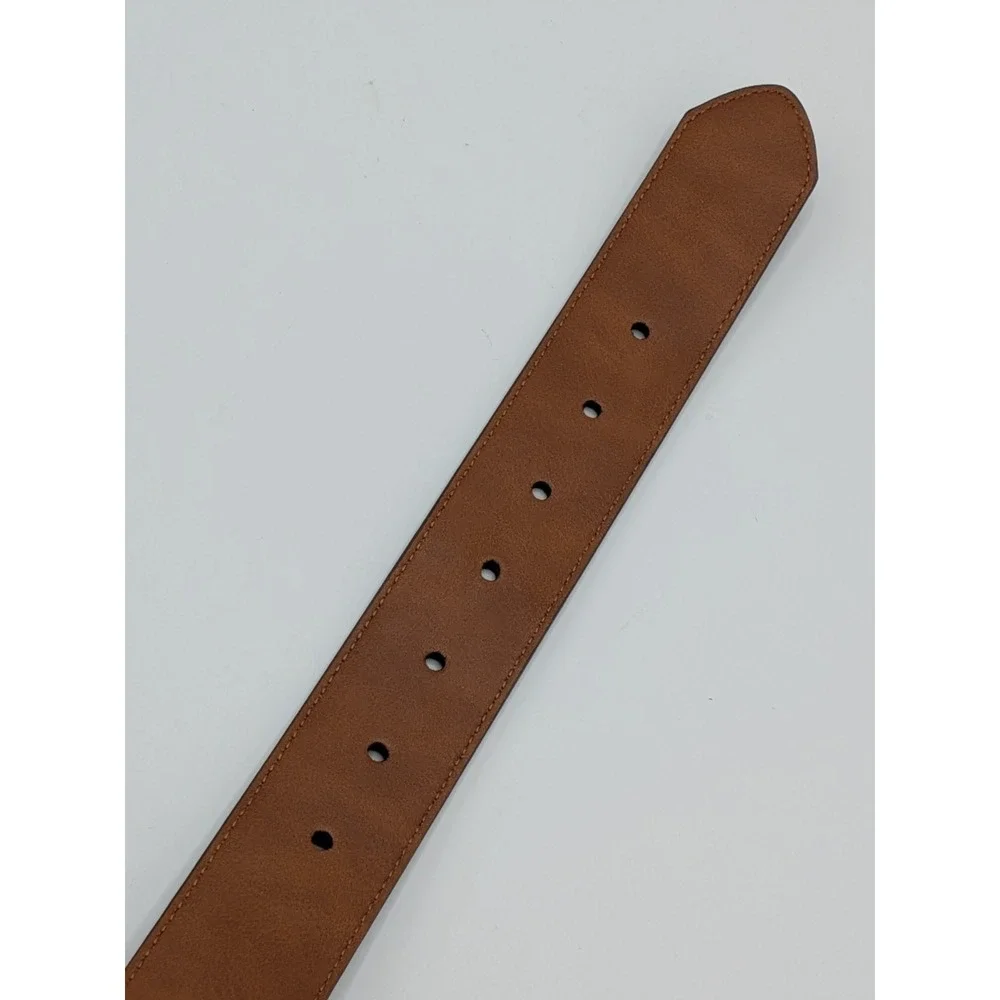 Tommy Hilfiger Blue Leather Belt Women's Size‎ Medium Dress Belt